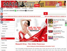 Tablet Screenshot of majapahitshop.com